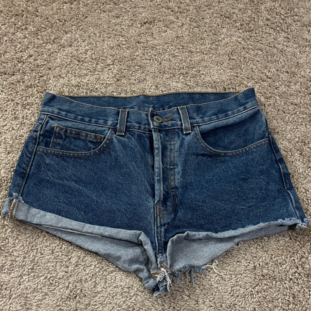 John Galt Denim Blue Women's Shorts